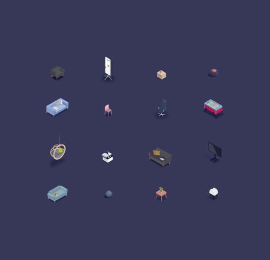 Designed icons
