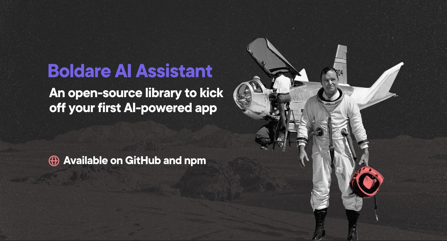 Kickstart your first AI-based product quicker with our open-source library!