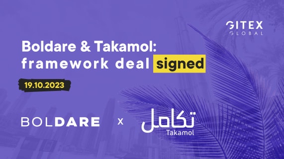 A vision shared: Boldare and Takamol together at GITEX