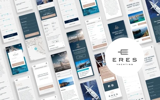 ERES Yachting - designing a premium online booking experience for luxury travel