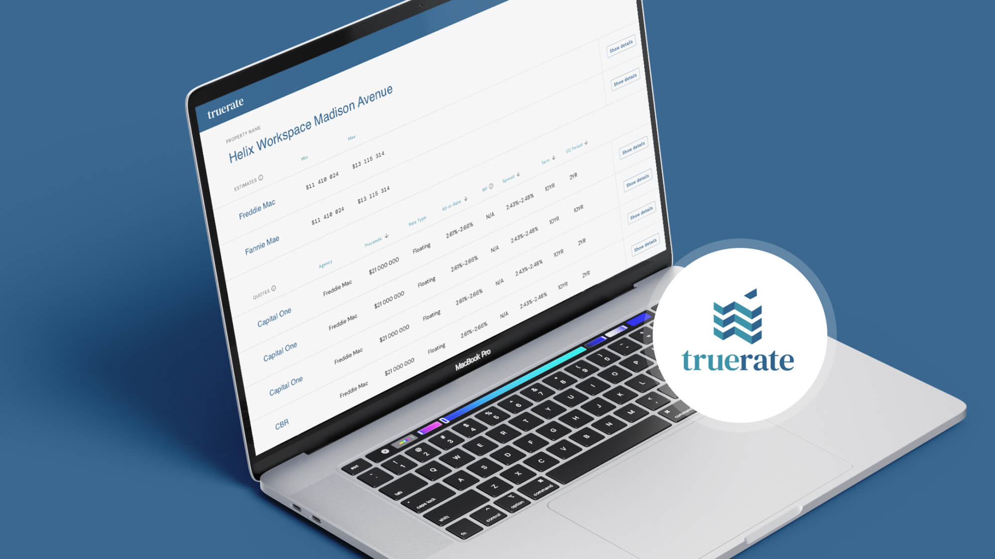 An MVP for an American Commercial Real Estate startup - the story of TrueRate