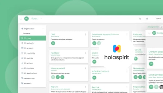 Holaspirit: maintaining the web platform while accelerating work on the new version