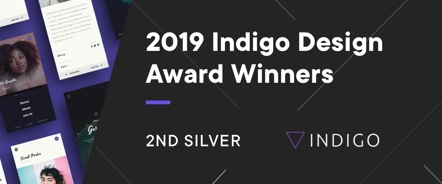 The Silver Indigo Award prize for Boldare! 