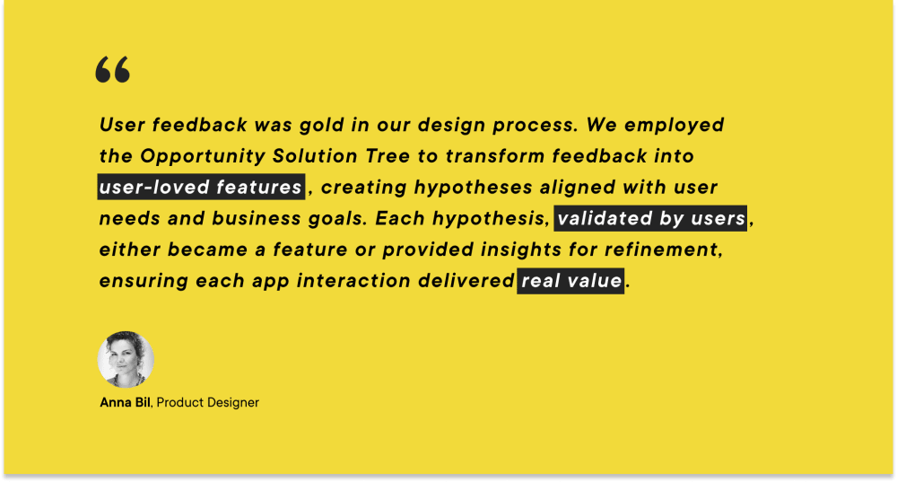 Anna Bil - product designer at Boldare