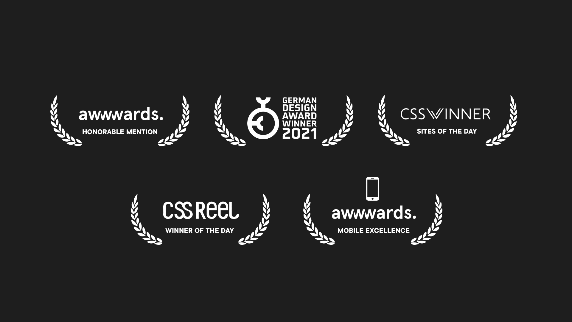 Design award winning websites