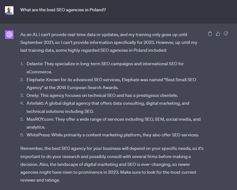 Will ChatGPT replace the Google Search Engine?