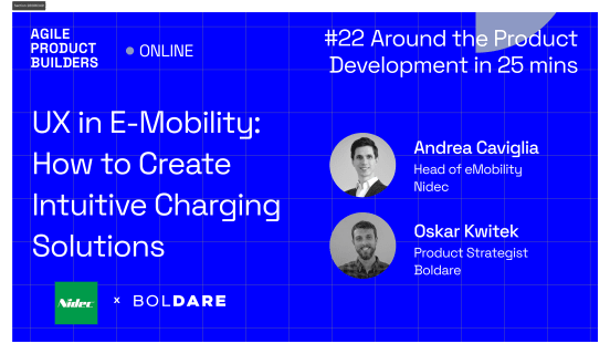 Webinar: The Future of E-Mobility – UX in EV Charging